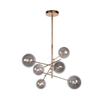Lucide ALARA Hanglamp LED Goud, 6-lichts Lucide ALARA Hanglamp LED Goud, 6-lichts