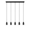 Lucide EVORA Hanglamp Zwart, 5-lichts