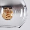 Koyoto Hanglamp Glas 15 cm Rookkleurig, 5-lichts
