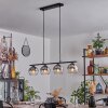 Koyoto Hanglamp Glas 15 cm Rookkleurig, 4-lichts