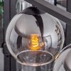 Koyoto Hanglamp Glas 15 cm Rookkleurig, 4-lichts