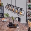 Koyoto Hanglamp Glas 20 cm Rookkleurig, 5-lichts