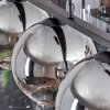 Koyoto Hanglamp Glas 20 cm Rookkleurig, 5-lichts