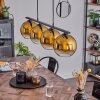 Koyoto Hanglamp Glas 20 cm Goud, 4-lichts