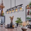Koyoto Hanglamp Glas 15 cm Rookkleurig, 5-lichts