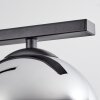 Koyoto Hanglamp Glas 15 cm Rookkleurig, 5-lichts