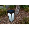 Lutec Dias Solarlamp LED Zwart, 1-licht, Bewegingsmelder, Kleurwisselaar