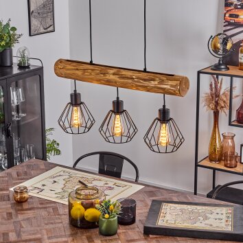 Canedo Hanglamp Natuurlijke kleuren, 3-lichts