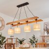 Jubileo Hanglamp Natuurlijke kleuren, 4-lichts