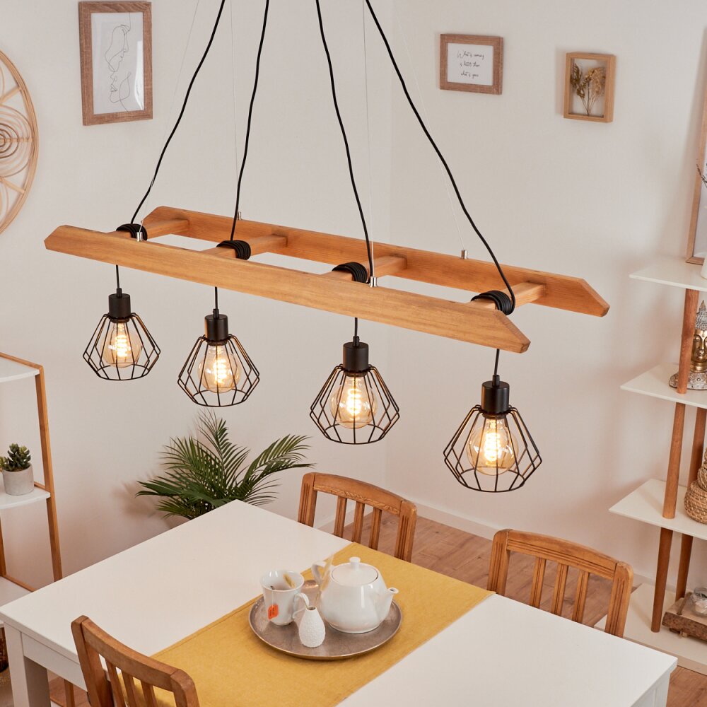 Jubileo Hanglamp Natuurlijke kleuren, 4-lichts main product photo