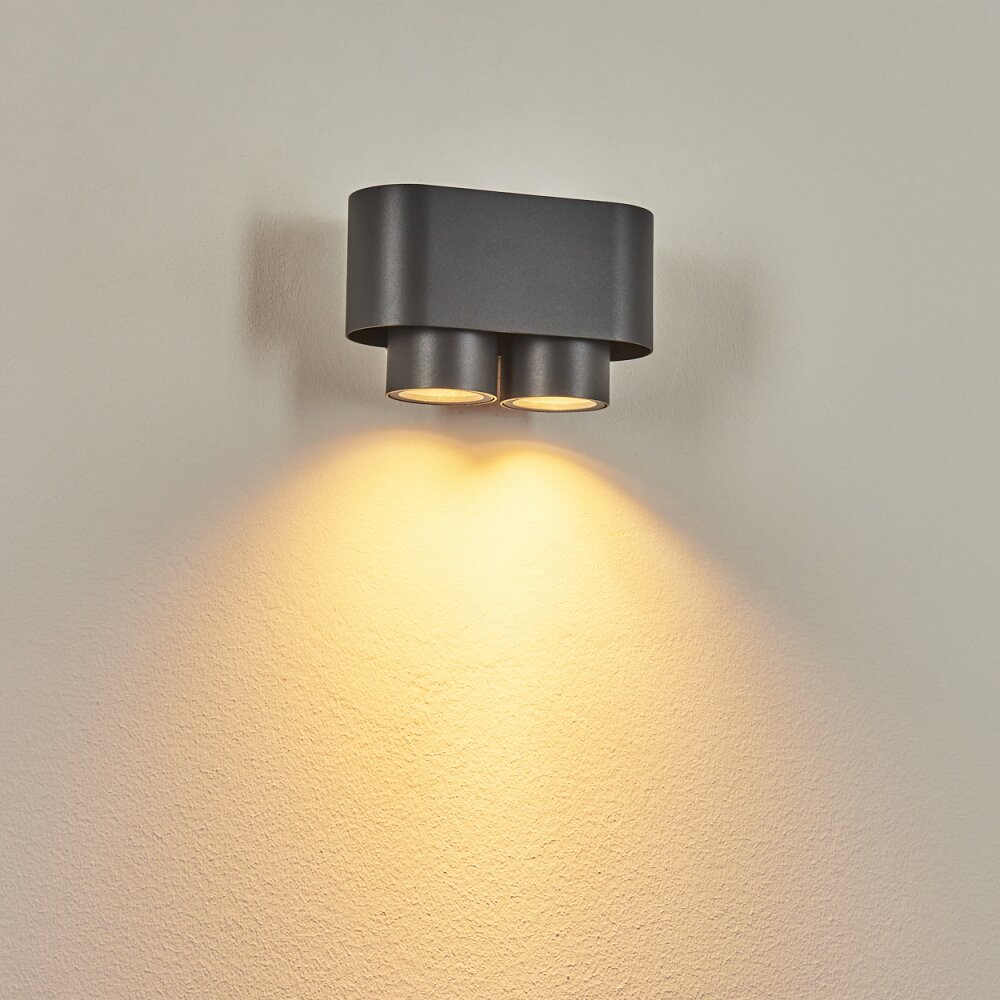 Guampacha Buiten muurverlichting Antraciet, 2-lichts