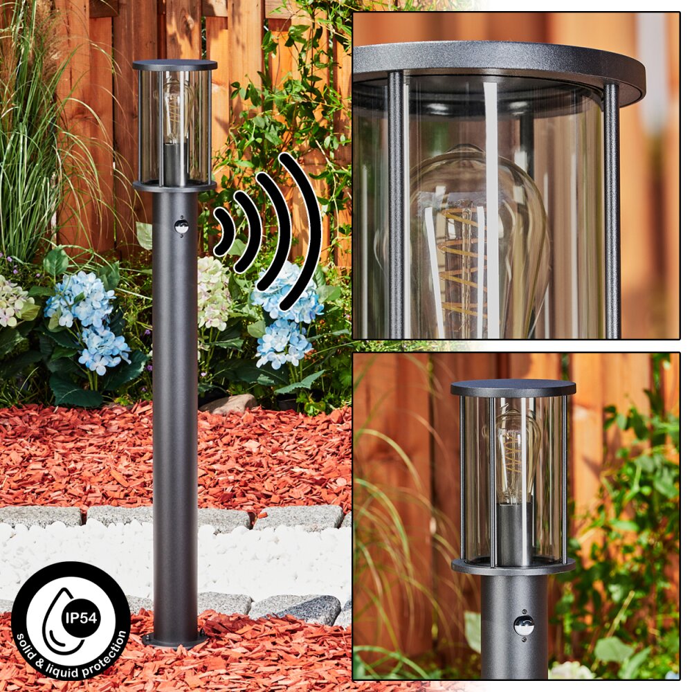 Sumalao Padverlichting Zwart, 1-licht, Bewegingsmelder main product photo