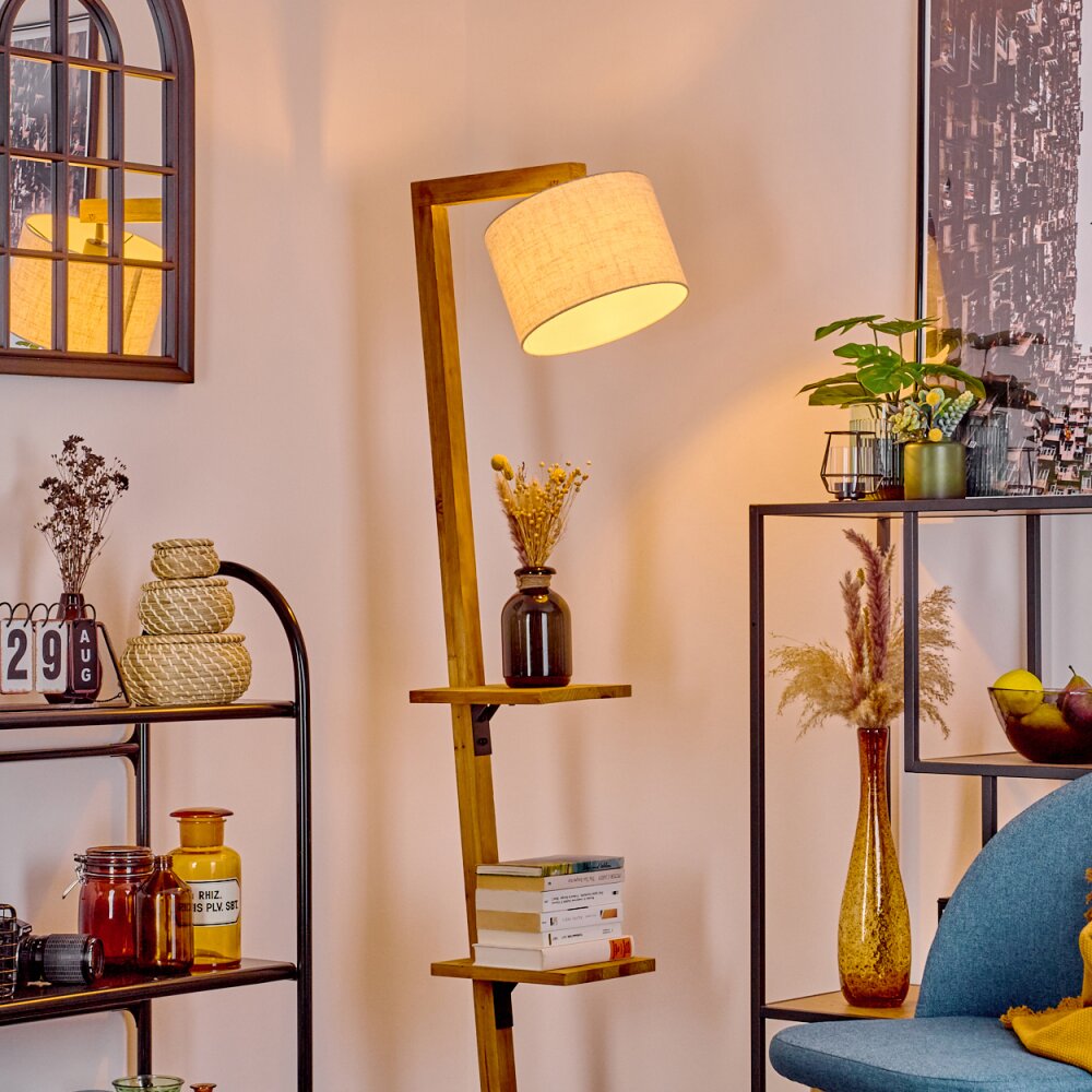 Baval Staande lamp Natuurlijke kleuren, 1-licht