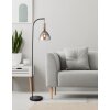Globo MATTEA Staande lamp Zwart, 1-licht