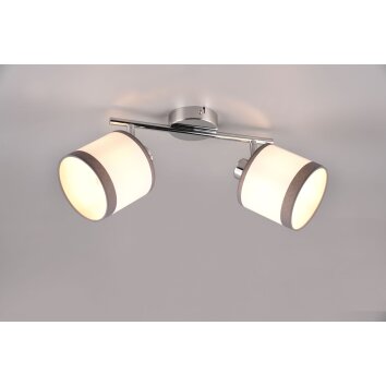 Reality DAVOS Plafondlamp Chroom, 2-lichts