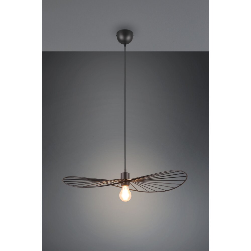Reality CHAPEAU Hanglamp Zwart, 1-licht main product photo