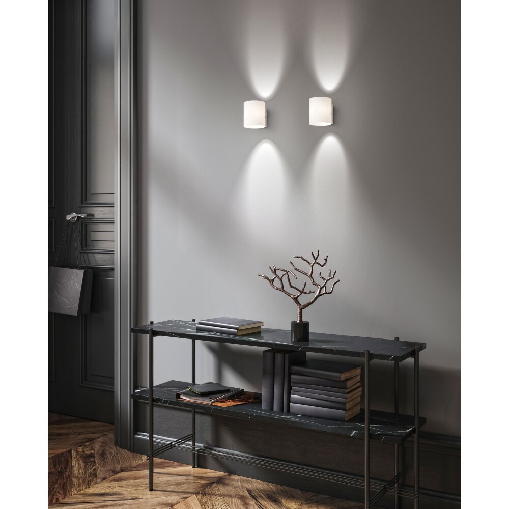 Fischer & Honsel Betty Muurlamp Nikkel mat, 1-licht main product photo