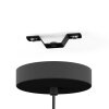 Eglo ROUNDHAM Hanger Messing, Zwart, 1-licht
