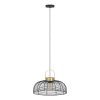 Eglo ROUNDHAM Hanger Messing, Zwart, 1-licht