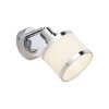 Leuchten-Direkt ACCOR Muurlamp Zilver, 1-licht