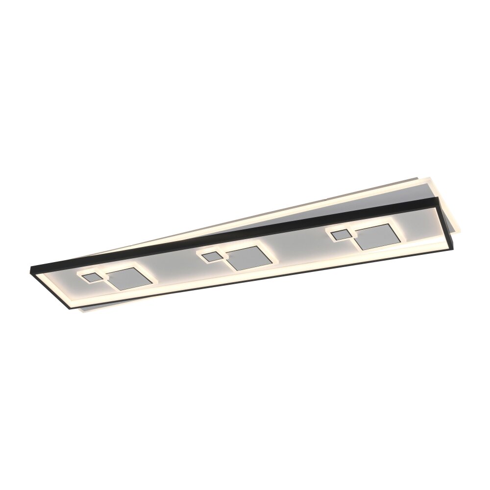 Paul Neuhaus MAILAK Plafondlamp LED Zwart, Wit, 2-lichts