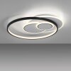 Paul Neuhaus MAILAK Plafondlamp LED Zwart, Wit, 2-lichts