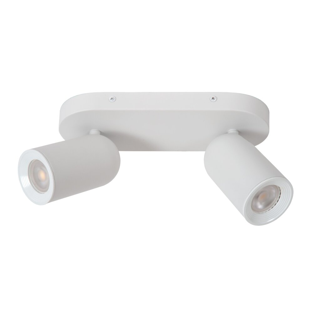 Lucide PUNCH Plafondlamp Wit, 2-lichts