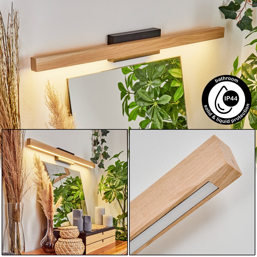 Borobia Spiegellamp LED Zwart, 1-licht main product photo