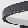 Rodekro Plafondlamp LED Zwart, 1-licht