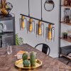 Hunouri Hanglamp Zwart, 4-lichts