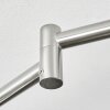 Villenauxe Plafondlamp LED Nikkel mat, 6-lichts