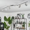 Villenauxe Plafondlamp LED Nikkel mat, 6-lichts