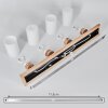 Represita Plafondlamp Natuurlijke kleuren, Zwart, 4-lichts