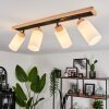 Represita Plafondlamp Natuurlijke kleuren, Zwart, 4-lichts