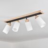 Represita Plafondlamp Natuurlijke kleuren, Zwart, 4-lichts