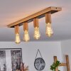 Represita Plafondlamp Natuurlijke kleuren, Zwart, 4-lichts