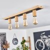 Represita Plafondlamp Natuurlijke kleuren, Zwart, 4-lichts