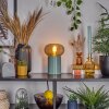 Godrie Tafellamp Blauw, 1-licht