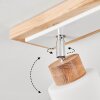 Represita Plafondlamp Natuurlijke kleuren, Wit, 4-lichts