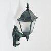 Naofe Buiten muurverlichting Groen, Zwart, 1-licht, Bewegingsmelder