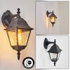 Naofe Buiten muurverlichting Zwart, 1-licht Naofe Buiten muurverlichting Zwart, 1-licht