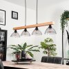 Calle Hanglamp Natuurlijke kleuren, Zwart, 4-lichts