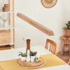 Llevallol Hanglamp LED Natuurlijke kleuren, Nikkel mat, 3-lichts