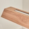 Llevallol Hanglamp LED Natuurlijke kleuren, Nikkel mat, 3-lichts