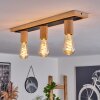 Represita Plafondlamp Natuurlijke kleuren, Zwart, 3-lichts