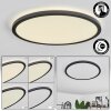Hooper Plafondpaneel LED Zwart, 1-licht