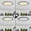 Hooper Plafondpaneel LED Zwart, 1-licht