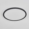 Hooper Plafondpaneel LED Zwart, 1-licht