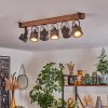 Pehefito Plafondlamp Bruin, Zwart, 6-lichts