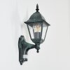 Naofe Buiten muurverlichting Groen, Zwart, 1-licht, Bewegingsmelder